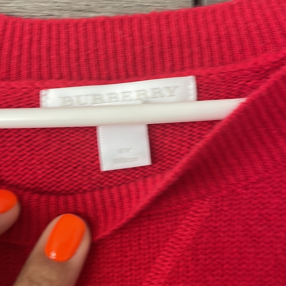 Children’s Burberry sweater size 6 - Picture 3 of 4